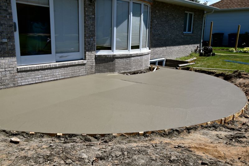 Completed Concrete Patio