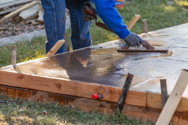 Patio Slab Construction in Elizabethtown