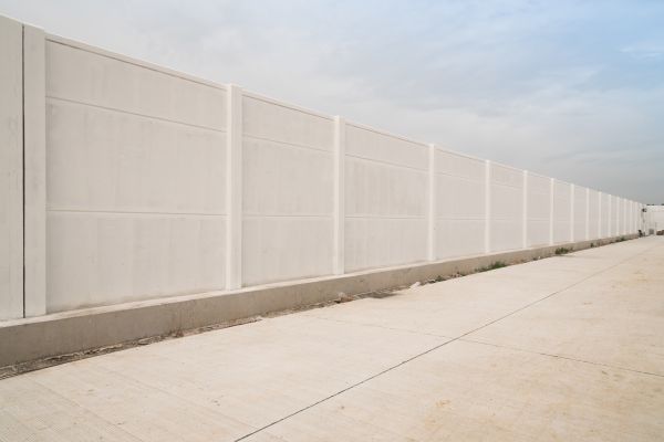 Concrete Fence Construction in Elizabethtown