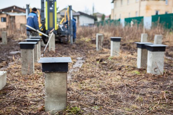 Concrete Piling Installation in Elizabethtown