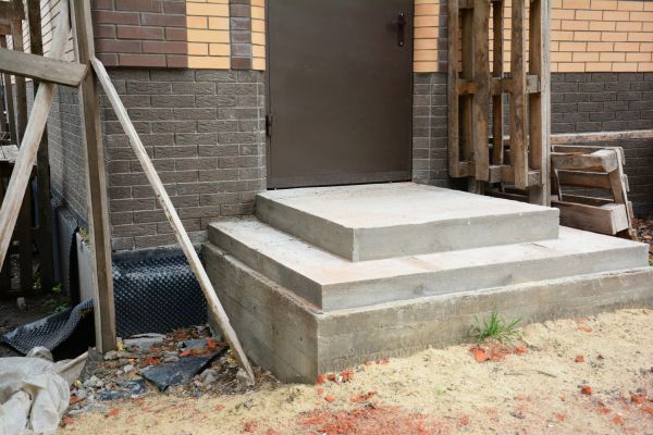 Cement Steps Construction in Elizabethtown