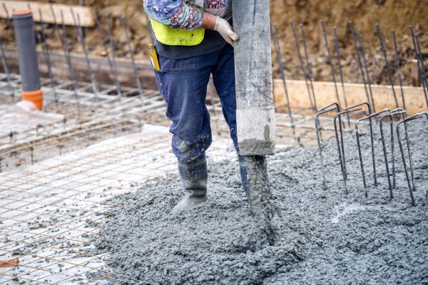 Cabin Foundation Pouring in Elizabethtown